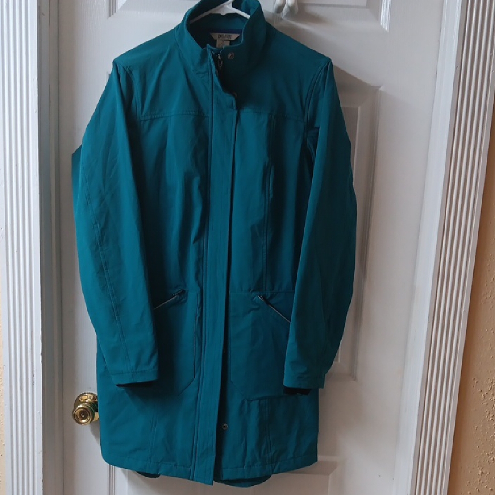 Duluth Trading Co Women's Teal Bomber Jacket